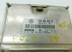 VW POLO III 1.4B 01r KOMPUTER STEROWNIK ECU SILNIKA 030906032DT 0261207593
