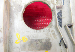 AUDI 80 B4 2.0 93r LAMPA LEWA TYŁ W KLAPĘ SEDAN 