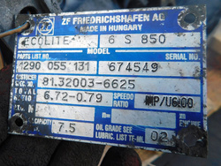 DAF LF 55.220 03r 19,5 SKRZYNIA BIEGÓW ZF ECOLITE  6S850