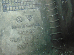 VW TOUAREG I 2.5TDI 03r PEDAŁ HAMULCA 7L0723031