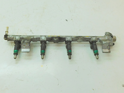  FORD FOCUS Mk2 1.6B 06r LISTWA WTRYSKOWA WTRYSKIWACZE KOMPLET 98MF-BB