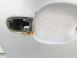 SKODA OCTAVIA II 2005r DRZWI PRAWY PRZÓD LA7W