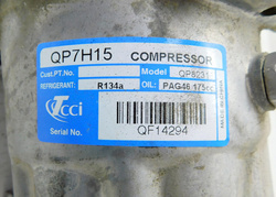 DAF XF 105 460KM 2012r KOMPRESOR POMPA SPRĘŻARKA KLIMATYZACJI QP7H15