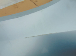 RENAULT LAGUNA II 1.9 DCI 02r BŁOTNIK PRAWY PRZÓD