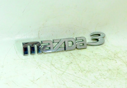 MAZDA 3 II BL 2012r 2.0 B EMBLEMATY ZNACZKI KLAPY TYŁ