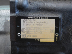 MAN TGX LIFT 18r EURO 6 BLOK SILNIKA 