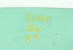 HONDA CIVIC VII 1.4 02r SZYBA DRZWI PRAWY TYŁ