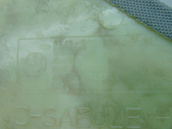 BMW E60 525D 04r SEDAN - OSŁONA SŁUPKA C TYŁ LEWA