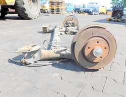 RENAULT KANGOO II 1.5 D 08r BELKA ZAWIESZENIA OŚ TYŁ TYLNA 