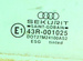 AUDI 80 B4 2.0 94r SZYBA DRZWI PRAWY TYŁ SEDAN