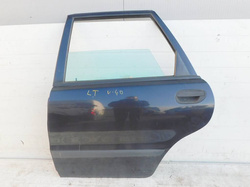 VOLVO V40 S40 1.9D 02r DRZWI LEWY TYŁ KOMPLETNE CZARNE