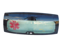 HONDA HRV HR-V I 2000r 3D SZYBA Z KLAPY TYŁ TYLNA