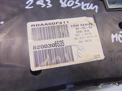 RENAULT MEGANE II 1.5DCI LICZNIK ZEGARY 8200306535