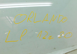 CHEVROLET ORLANDO 12r 2.0D SZYBA DRZWI LEWY PRZÓD 