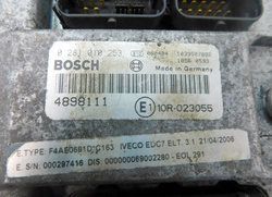 IVECO EUROCARGO 120E21 19,5" 02-08 STEROWNIK KOMPUTER SILNIKA 4898111