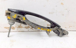 VW PASSAT B5 1.9 TDI 00r KLAMKA ZEWNĘTRZNA DRZWI LEWY PRZÓD CZARNA