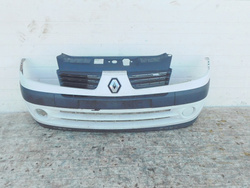 RENAULT CLIO II 1.2 04r ZDERZAK PRZÓD KOMPLETNY BIAŁY