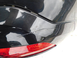 CITROEN C4 I 2006r 3D HB - ZDERZAK TYŁ + CZUJNIKI