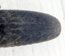 CHEVROLET SPARK MATIZ M200 07r KOŁO DOJAZDOWE ZAPASOWE 13'' 4x114,3 ET45 