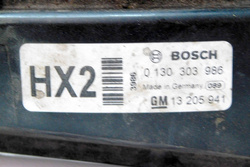 OPEL ASTRA H III 1.6 05r Z20R WENTYLATOR WIATRAK CHŁODNICY 13205947