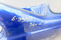 BMW E39 2.5 96r ĆWIARTKA BŁOTNIK POSZYCIE LEWY TYŁ 