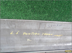 PONTIAC TRANS SPORT 94r - LISTWA LEWA ŚRODKOWA