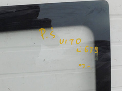 MERCEDES VITO W639 2004r SZYBA DRZWI PRZESUWNYCH PRAWY ŚRODEK 110cm