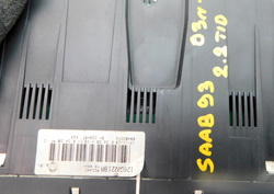 SAAB 9-3 93 II 2.2 TID 125KM 03r PANEL KLIMATYZACJI 12803221BA