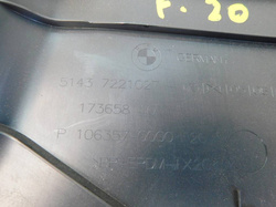 BMW F20 120i 18r LCI OSŁONA POSZYCIE ZAŚLEPKA SŁUPKA LEWA 7239893