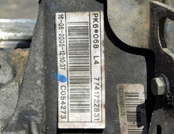 RENAULT LAGUNA II LIFT 05 1.9 DCI SKRZYNIA BIEGÓW PK6068 7741722831