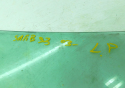 SAAB 9-3 93 II 2.2 TID 125KM 03r SZYBA DRZWI LEWY PRZÓD 