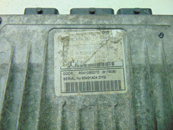 RENAULT KANGOO 1.5DCI 05r STEROWNIK SILNIKA 