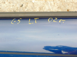 CITROEN C5 I 2.2 HDI 02r DRZWI LEWY TYŁ GRANATOWE