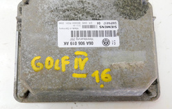 VW GOLF IV 1.6 97-03r KOMPUTER STEROWNIK SILNIKA 06A906019AK  