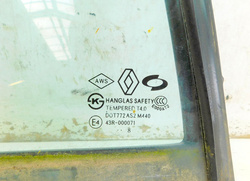 RENAULT KOLEOS I 2.0D 09 SZYBA DRZWI LEWY TYŁ