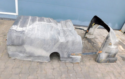 DAF XF 105 460KM 2012r WYGŁUSZENIE OSŁONA SILNIKA KABINY 1683840 KOMPLET 