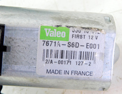 HONDA CIVIC VII 1.4 02r SILNIK SILNICZEK WYCIERACZKI TYŁ 7671A-S6D-E001