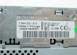 OPEL ASTRA H III 1.7CDTI 04r RADIO CD30 13190856