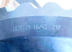 DAF XF 105 CF 460KM 12r MANUAL GŁÓWKA WKŁAD MOSTU DYFERENCJAŁ 43/16 BLOKADA