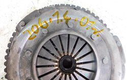 PEUGEOT 206 1.4 2001r SPRZĘGŁO KOMPLETNE TARCZA DOCISK KOŁO 