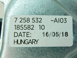 BMW F20 120i 18r 5D MECHANIZM WYCIERACZKI TYŁ Z SILNIKIEM 7258532