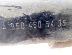 MB ACTROS MP4 12r EURO 5 UCHWYT MOCOWANIE ZBIORNIKA WSPOMAGANIA 