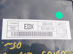 SSANGYONG RODIUS 2005r - MODUŁ STEROWNIK