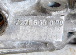 PEUGEOT 206 1.4 2001r PRZEPUSTNICA 7276635000