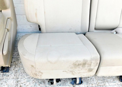 RENAULT KOLEOS I 2.0D 09r FOTELE WNĘTRZE SIEDZENIA KOMPLET JASNE BEŻOWE