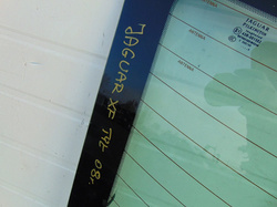 JAGUAR XF 2.7 D 08r SEDAN SZYBA TYLNA KAROSERYNA