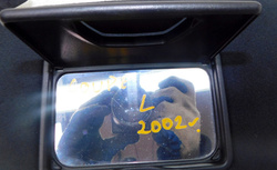 HYUNDAI COUPE TIBURON II 2.7 07r SŁONECZNIK LEWY OSŁONA PRZECIWSŁONECZ