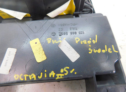 SKODA OCTAVIA II 2005r SCHOWEK PÓŁKA NA OKULARY CZARNA 1Z0868565