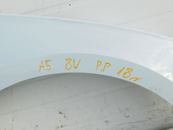 BŁOTNIK PRAWY PRZÓD AUDI S5 A5 8W F5 PRZEDLIFT Lakier LS9R