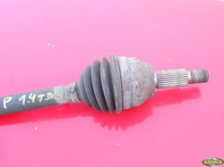 FORD FIESTA Mk6 1.4 TDCI 2002r - PÓŁOŚ LEWA 